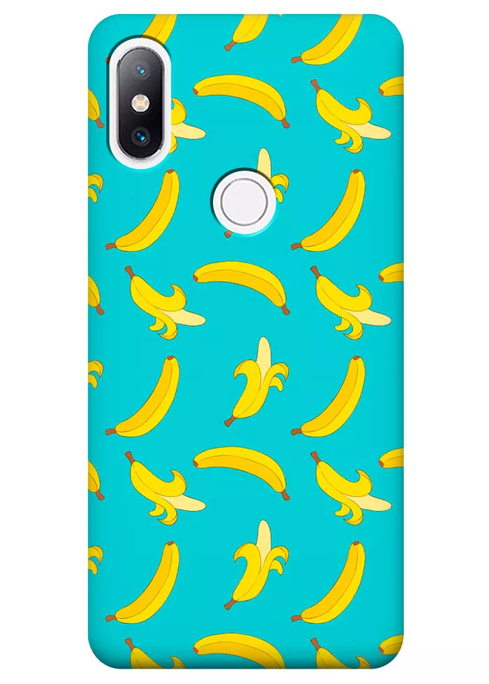 Чехол для Xiaomi Mi Mix 2s - Бананчики