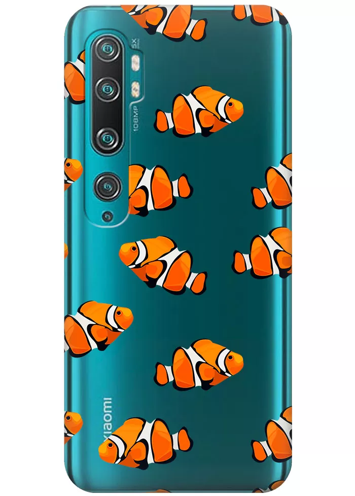 Чехол для Xiaomi Mi Note 10 - Рыбки