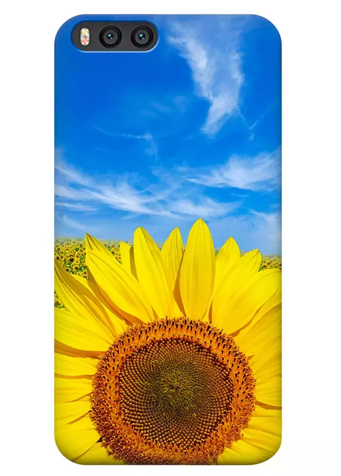 Чехол для Xiaomi Mi Note 3 - Подсолнух