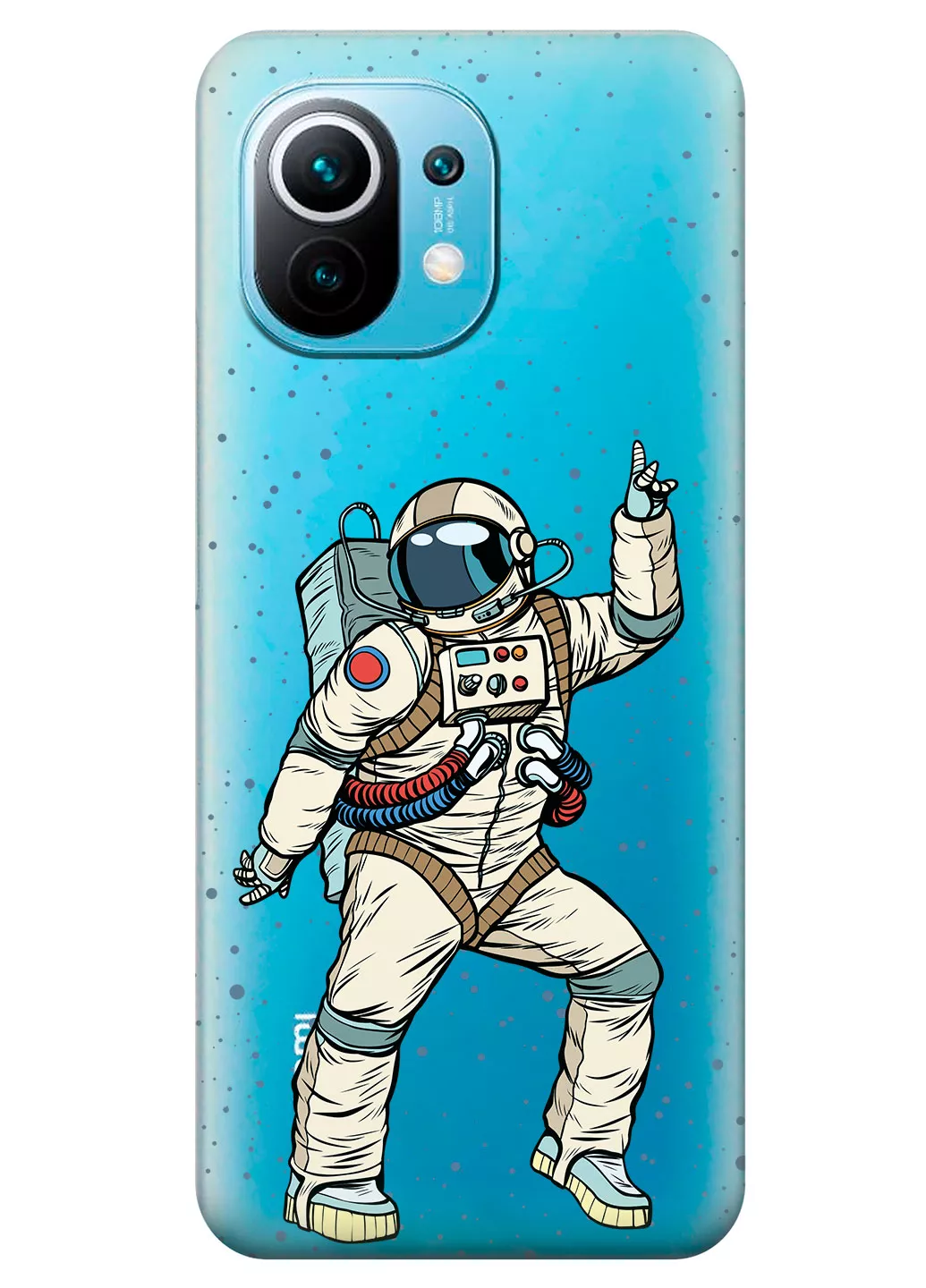 Чехол для Xiaomi Mi 11 - Веселый космонавт