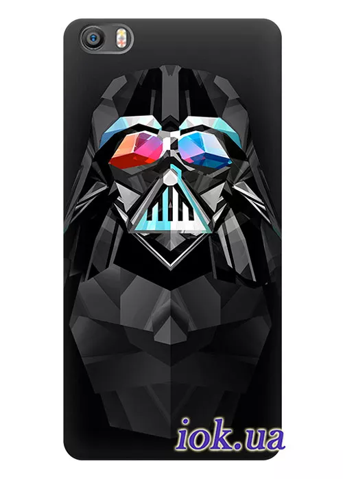 Чехол для Xiaomi Mi5 Pro - Darth Vader LowPoly