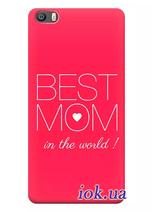 Чехол для Xiaomi Mi Note - Best Mom in the World