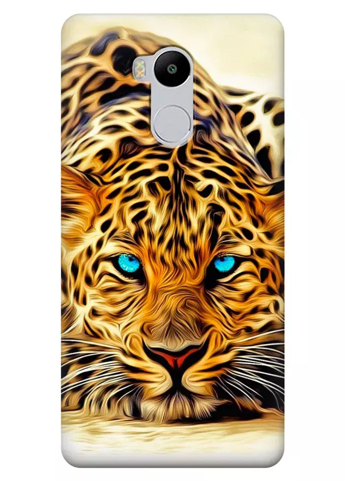 Чехол для Xiaomi Redmi 4 Prime - Леопард