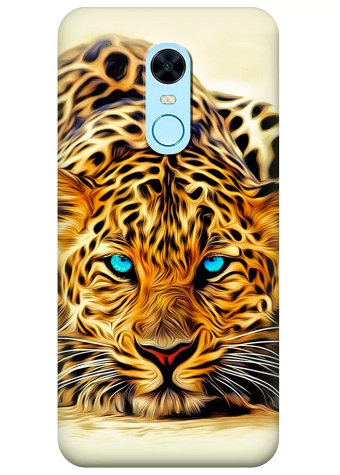 Чехол для Xiaomi Redmi 5 Plus - Леопард