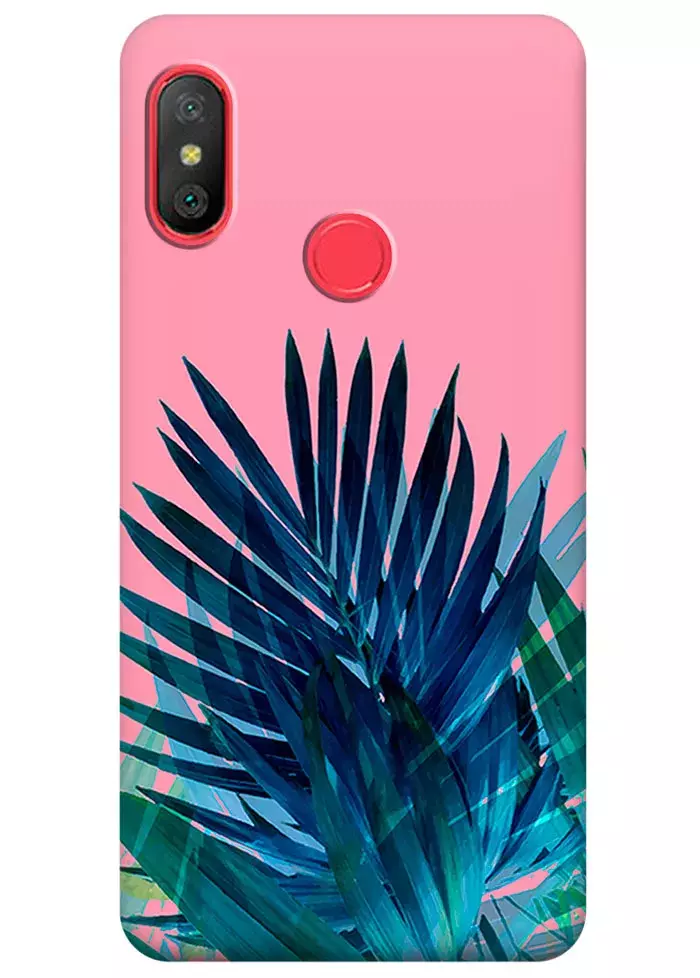 Чехол для Xiaomi Mi A2 Lite - Пальмовые листья