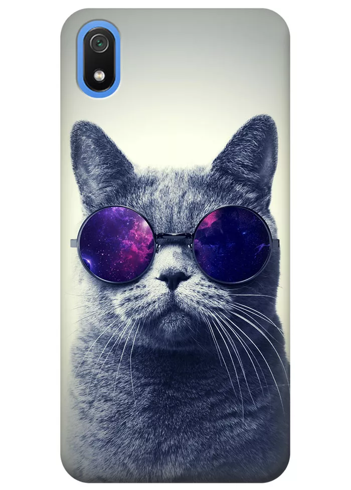 Чехол для Xiaomi Redmi 7A - Кот в очках