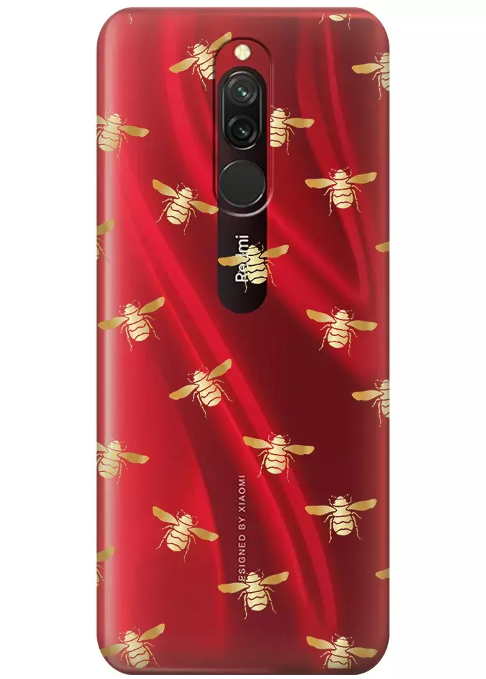 Чехол для Xiaomi Redmi 8 - Шмели