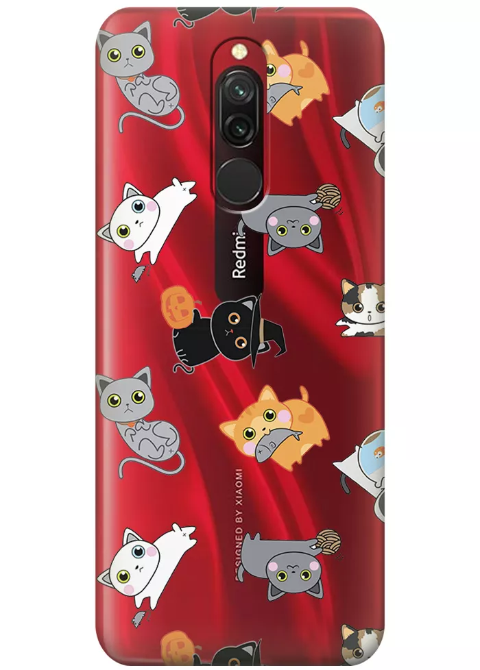 Чехол для Xiaomi Redmi 8 - Котятки