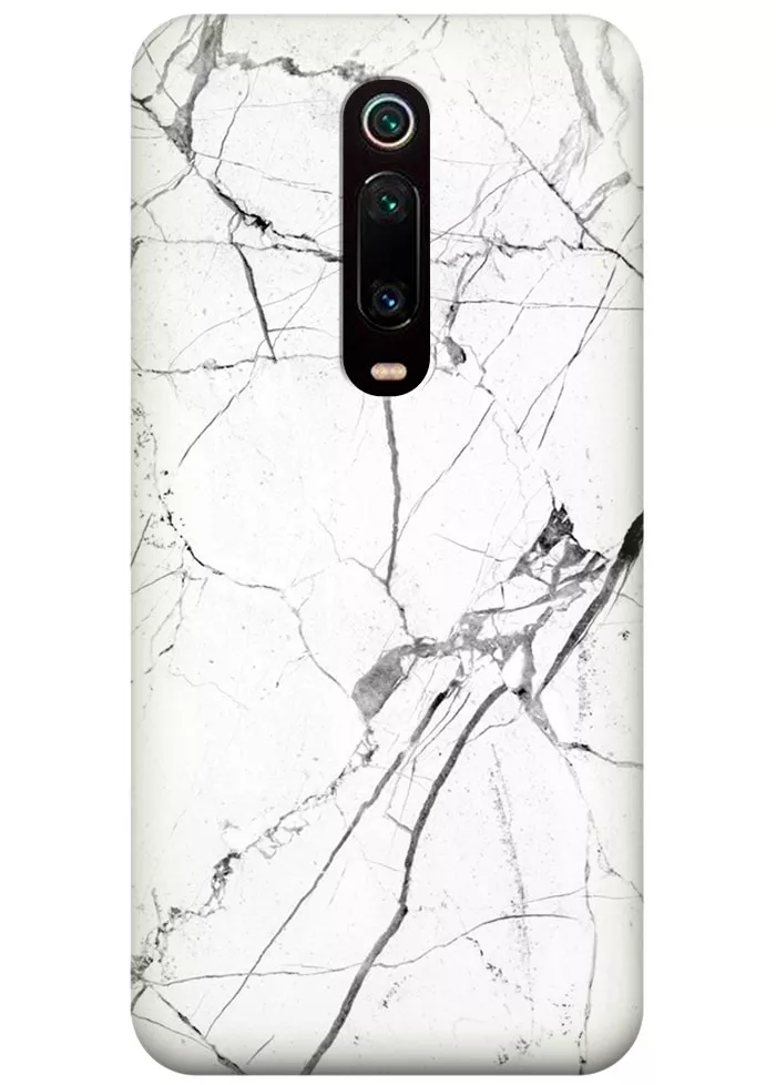 Чехол для Xiaomi Redmi K20 - White marble