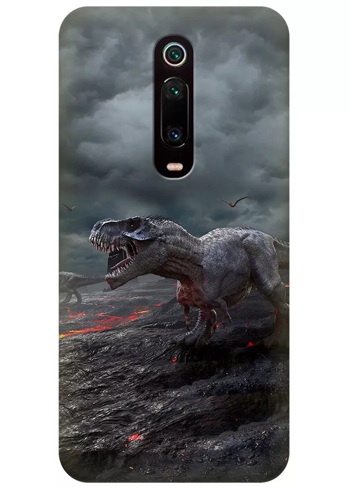 Чехол для Xiaomi Mi 9T - Динозавры