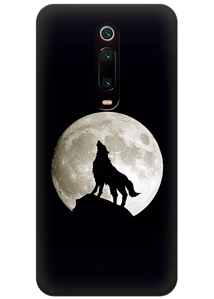 Чехол для Xiaomi Mi 9T Pro - Воющий волк
