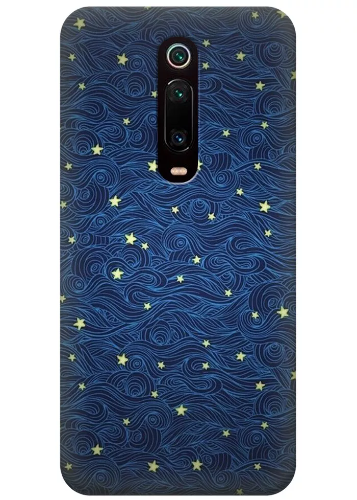 Чехол для Xiaomi Redmi K20 - Ночь Ван Гога