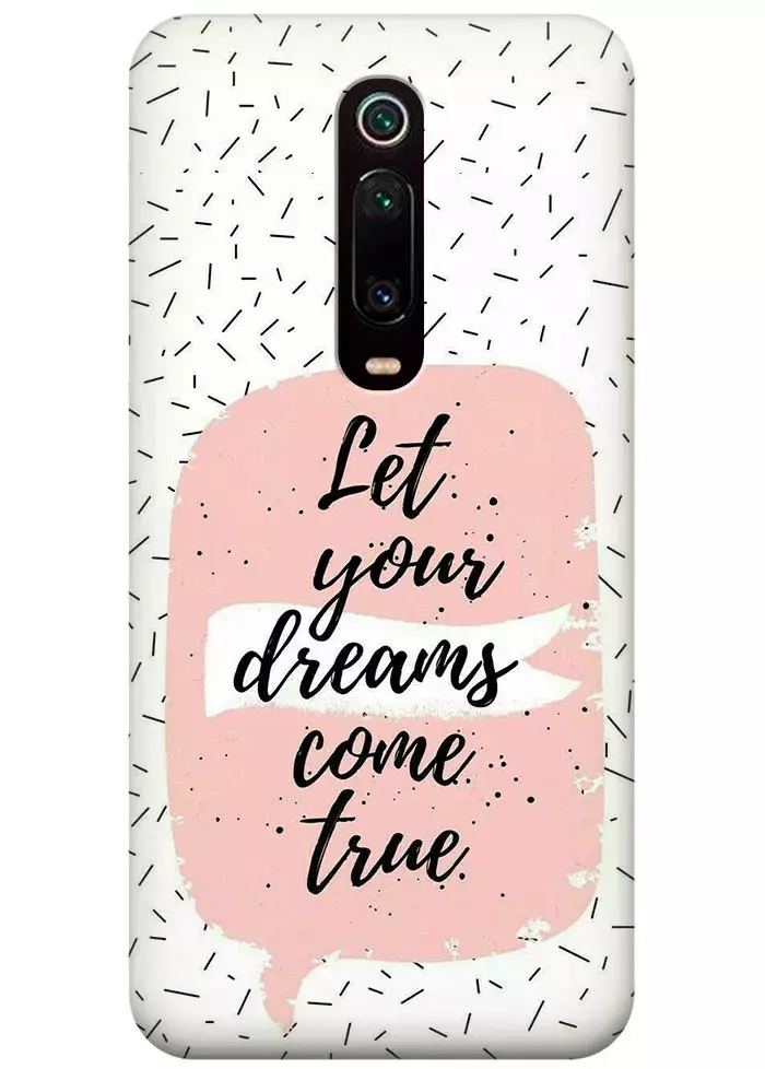 Чехол для Xiaomi Redmi K20 Pro - Мечты