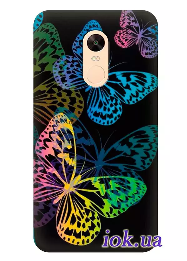 Чехол для Xiaomi Redmi Note 4X - Butterflies