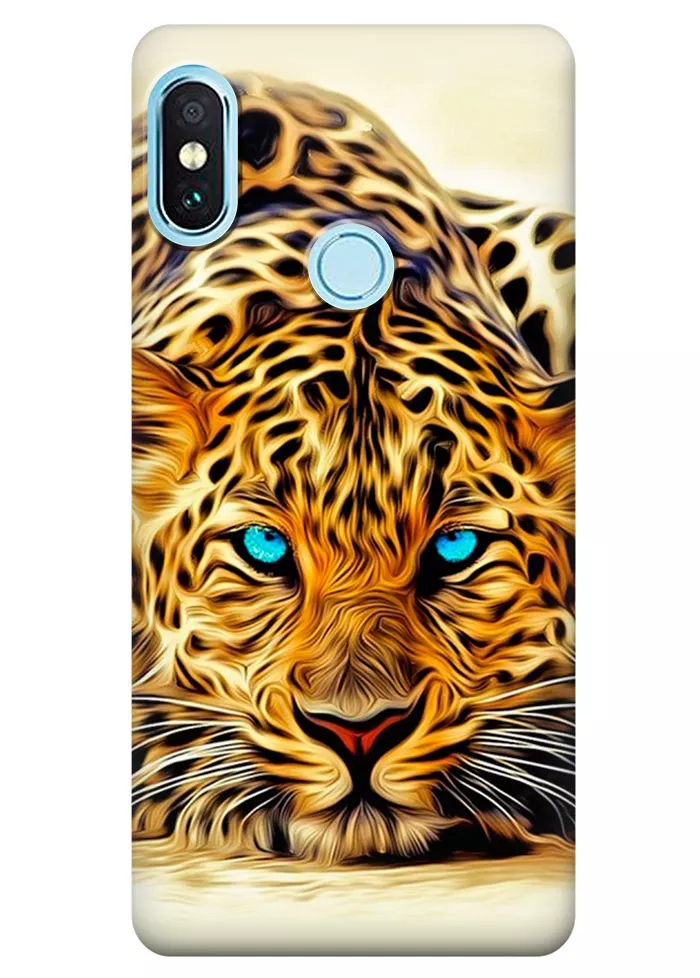 Чехол для Xiaomi Redmi Note 5 - Леопард