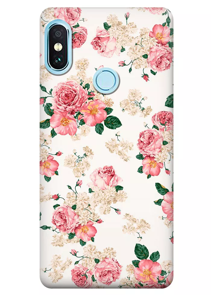 Чехол для Xiaomi Redmi Note 5 Pro - Букеты цветов