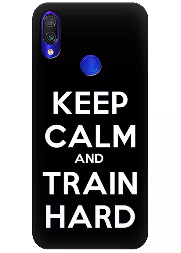 Чехол для Xiaomi Redmi Note 7 - Train hard