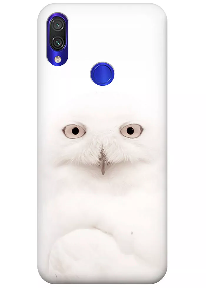 Чехол для Xiaomi Redmi Note 7 - Белая сова