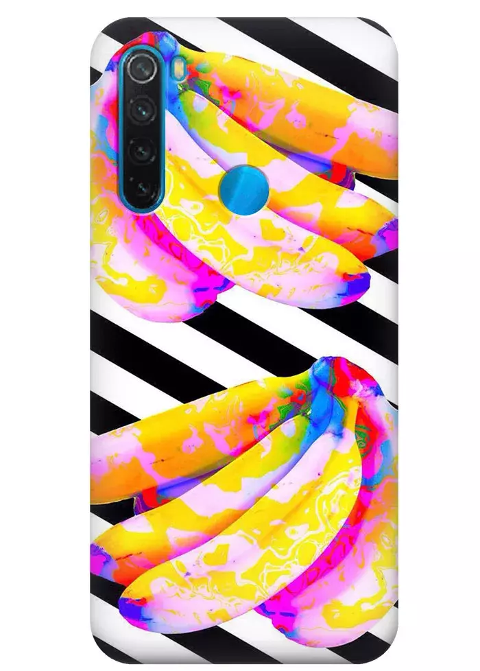 Чехол для Xiaomi Redmi Note 8T - Яркие бананы