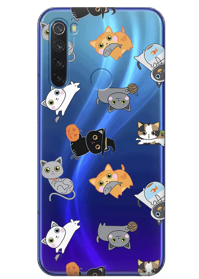 Чехол для Xiaomi Redmi Note 8 - Котятки
