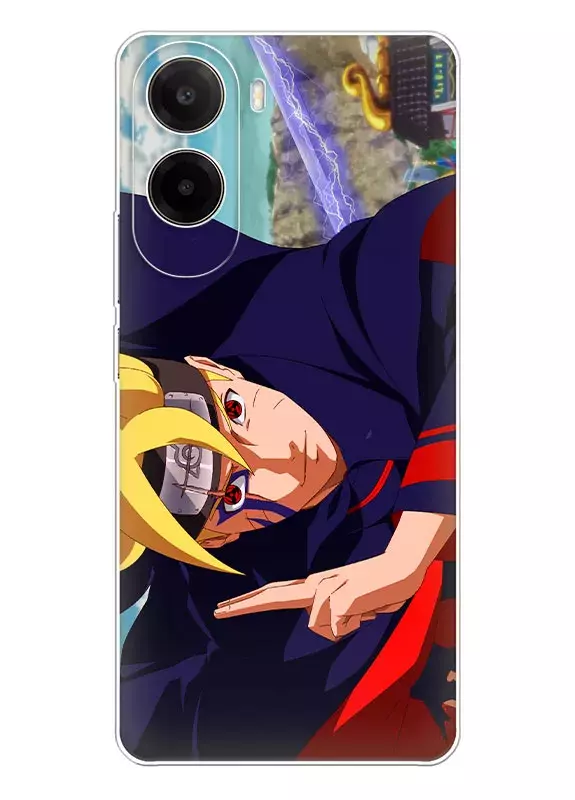 Xiaomi Poco C81 чехол с аниме силиконовый - Боруто наготове