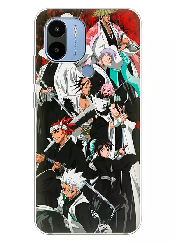 Xiaomi Poco C50 чехол - Блич Bleach герои мультсериала в сборе