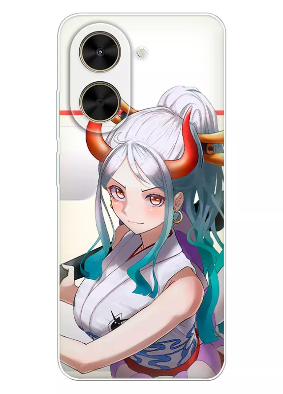 Xiaomi Poco C71 чехол - Ван-Пис One Piece чудесная Ямато крупным планом