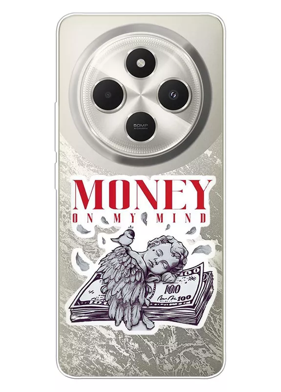 Силиконовый чехол для Poco C75 - Money in my mind