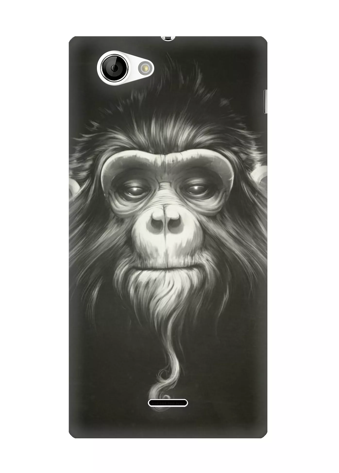 Чехол с лицом обезьяны на Sony Xperia J