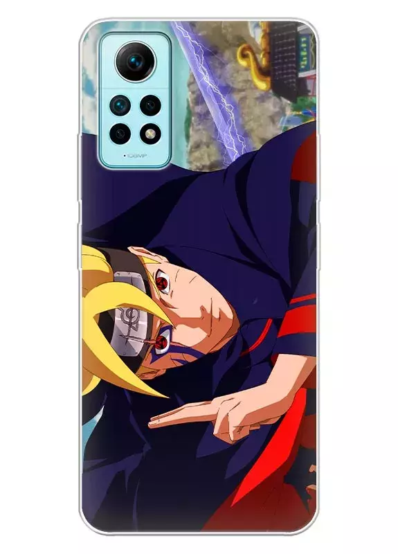 Xiaomi Redmi Note 12 Pro 4G чехол с аниме силиконовый - Боруто наготове