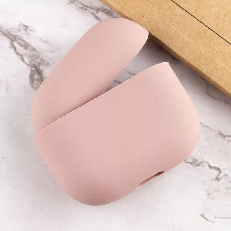 Силиконовый футляр для наушников AirPods 3, Розовый / Pink Sand