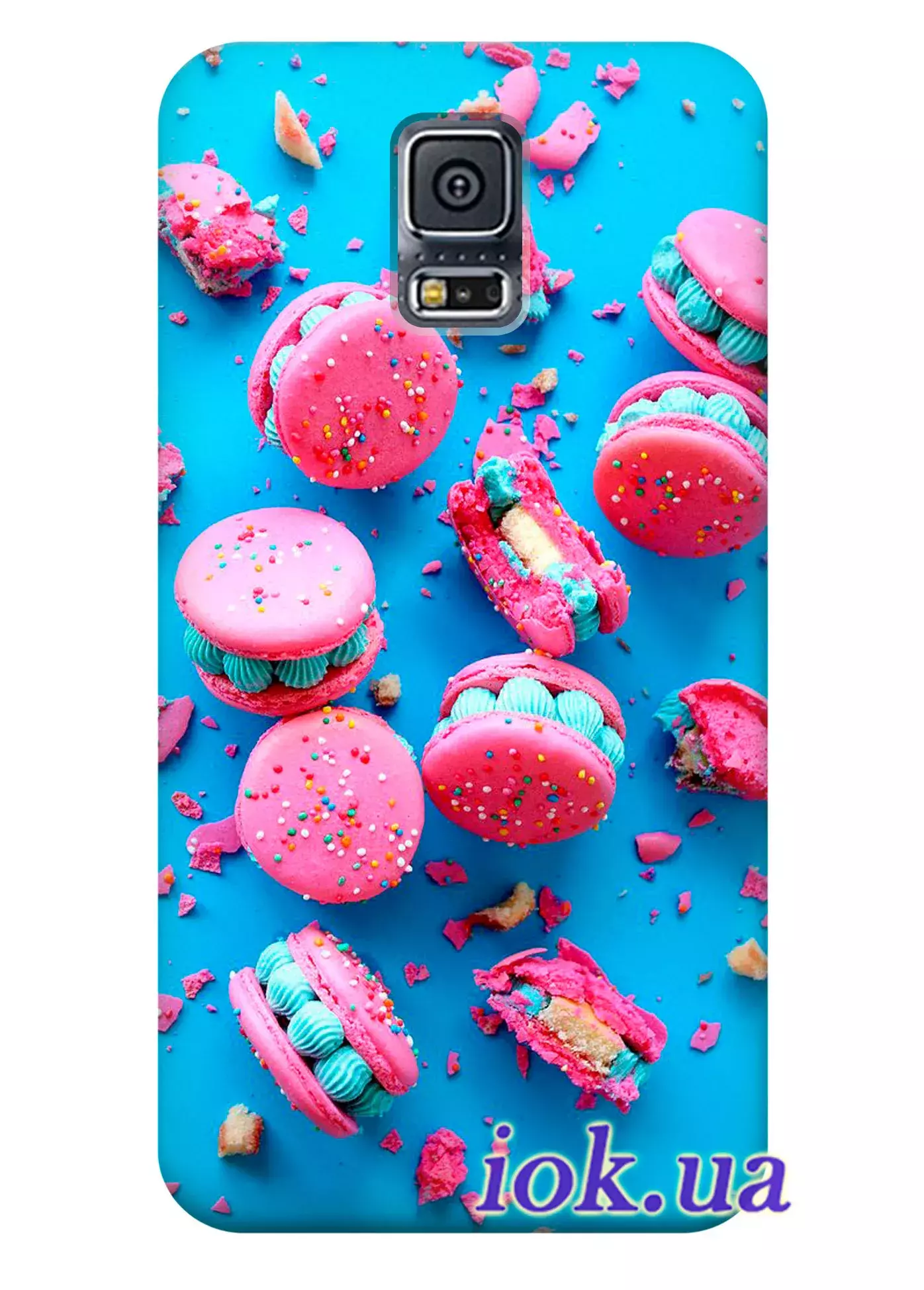 Чехол для Galaxy S5 Plus - Яркие макаруны