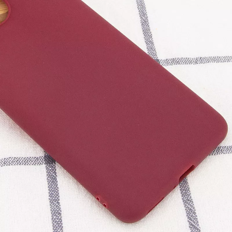 Силиконовый чехол Candy для Samsung Galaxy A53 5G, Бордовый