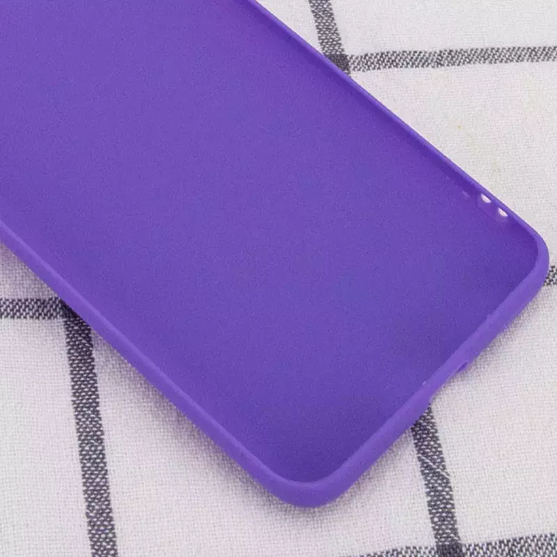 Силиконовый чехол Candy для Samsung Galaxy A73 5G, Сиреневый