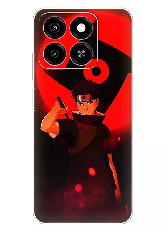 Blade A35 чехол Шаринган Шисуи Учиха силиконовый