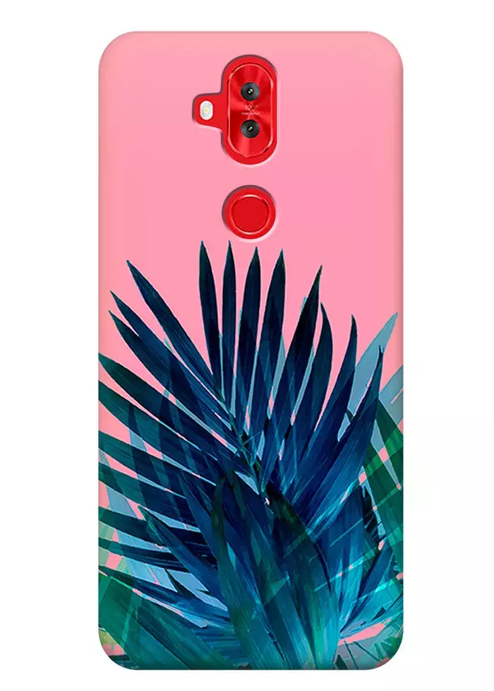 Чехол для ZenFone 5 Lite - Пальмовые листья
