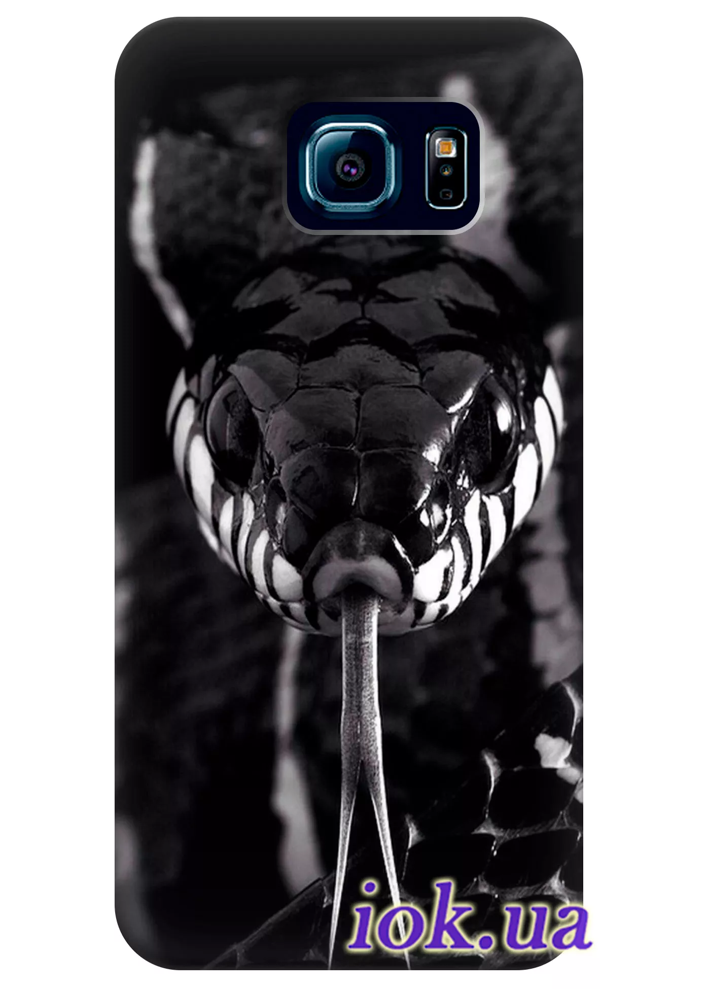 Чехол для Galaxy S6 Edge - Опасная змея