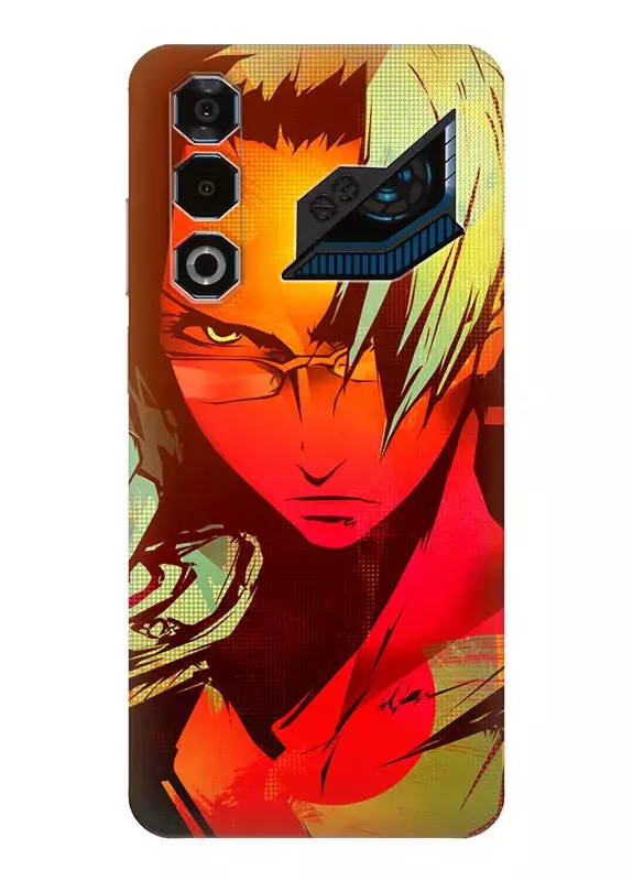ZTE Nubia Neo 3 GT чехол - Самурай Чамплу Samurai Champloo взгляд Окуру крупным планом
