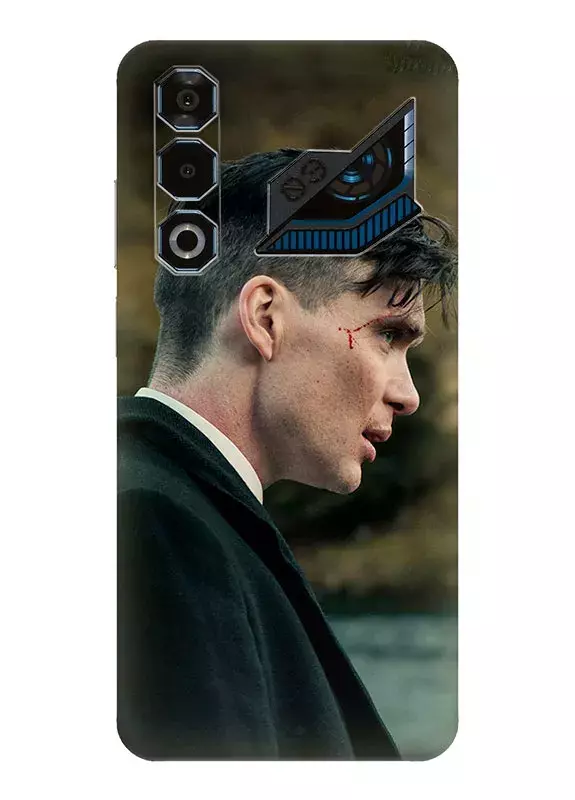 Чехол для ZTE Nubia Neo 3 GT - Острые козырьки Peaky Blinders Томас Шелби Киллиан Мерфи крупным планом наблюдает