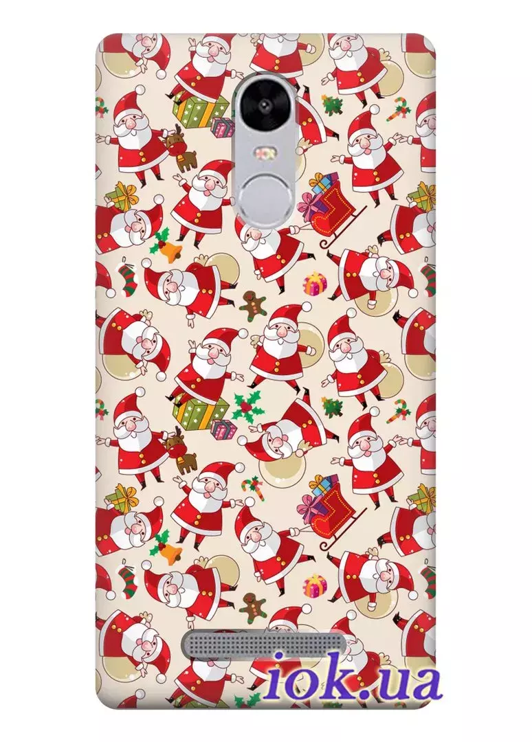 Чехол для Xiaomi Redmi Note 3 - Деды Морозы