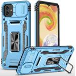 Ударопрочный чехол Camshield Army Ring для Samsung Galaxy A06, Голубой / Light Blue