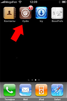 С помощью Cydia устанавливается много разных дополнений для iPhone