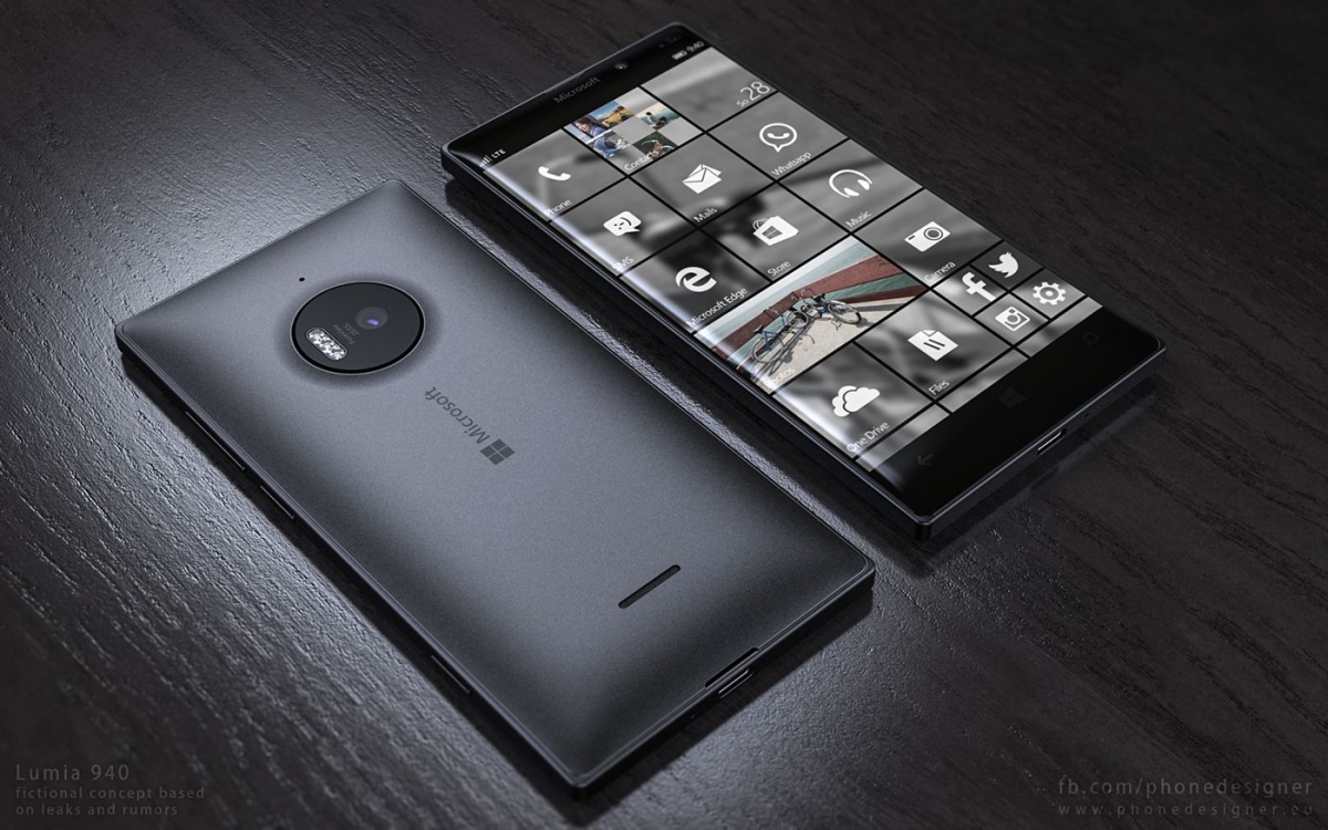 Идеальный смартфон от Microsoft - Lumia 940 (концепт)